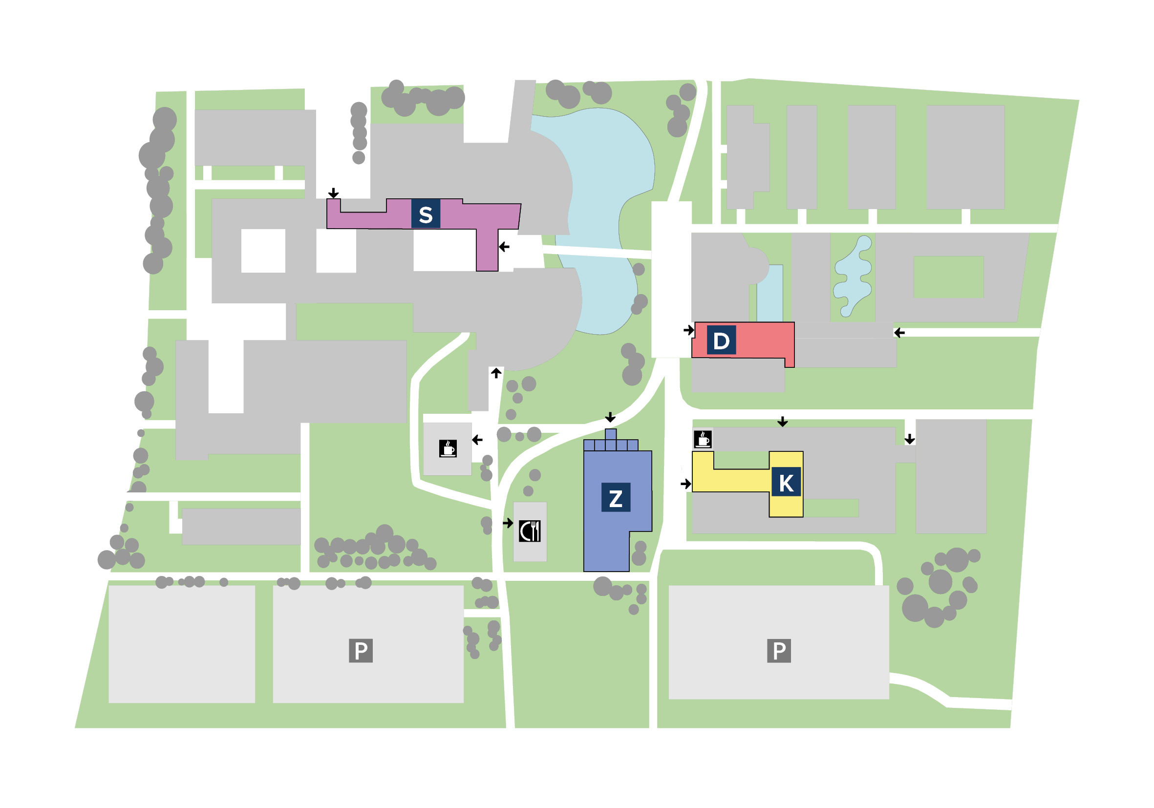 Lageplan OTH Regensburg